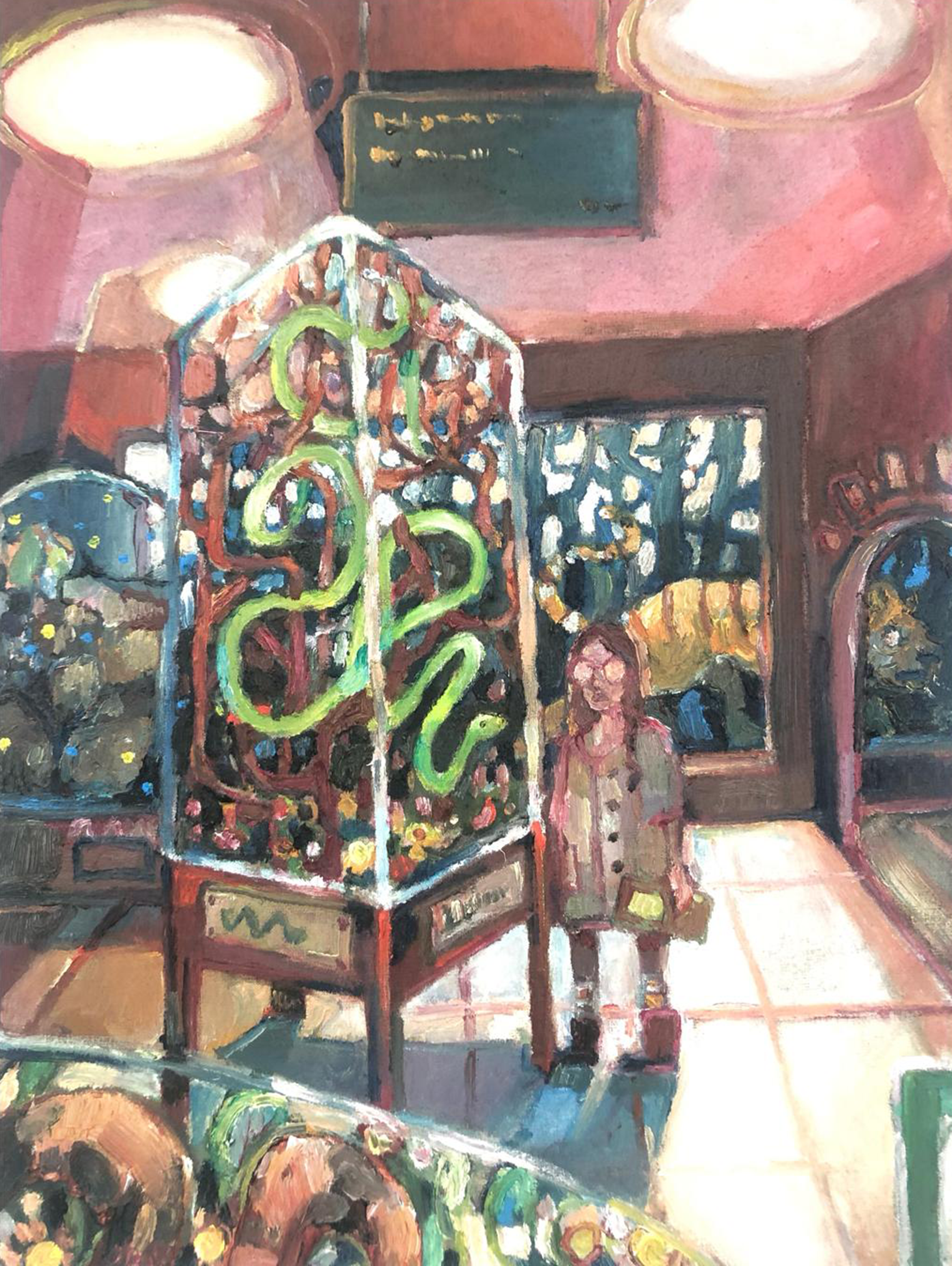 snake girl tiger